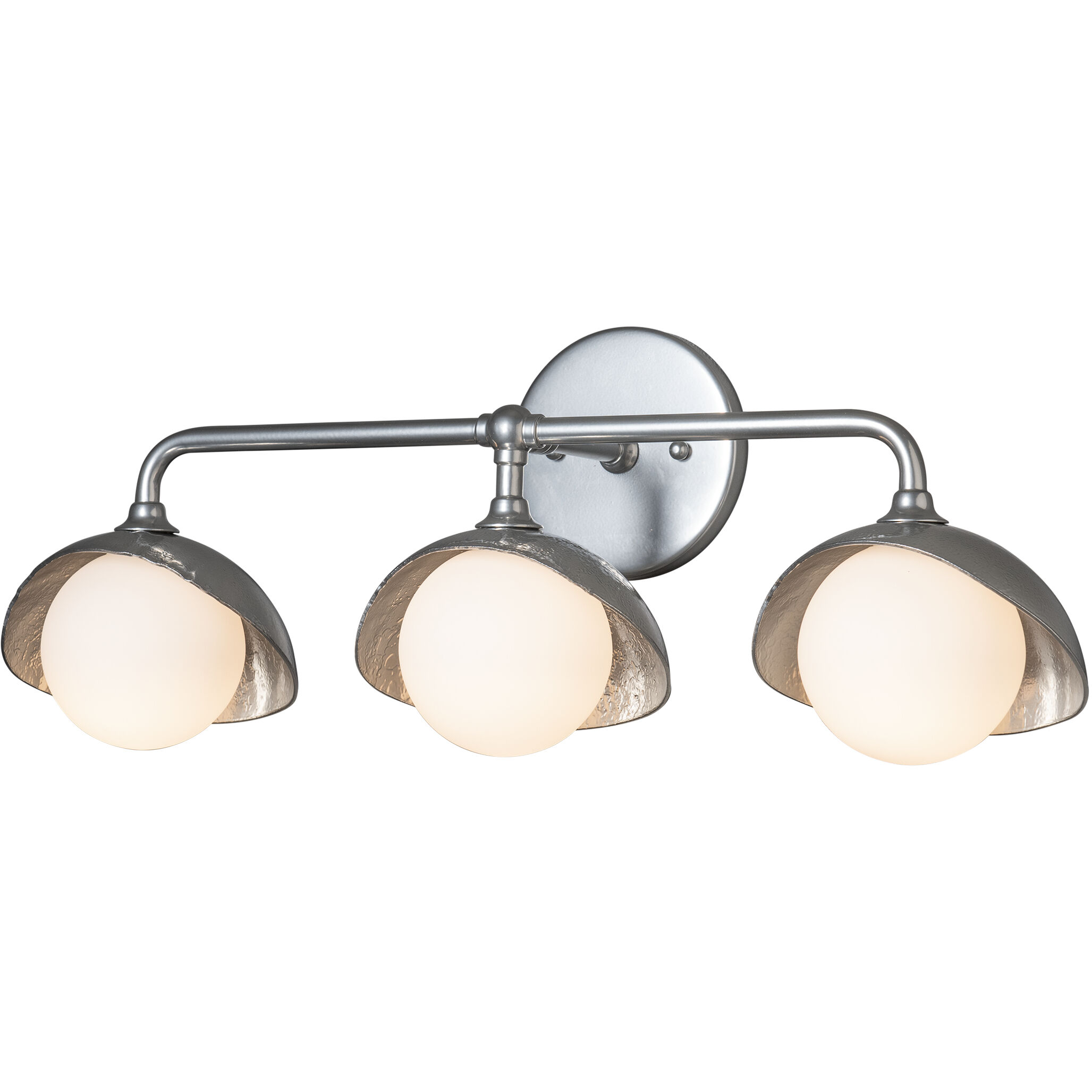 Brooklyn 3 Light 22 inch Sterling and Sterling Bath Sconce Wall Light