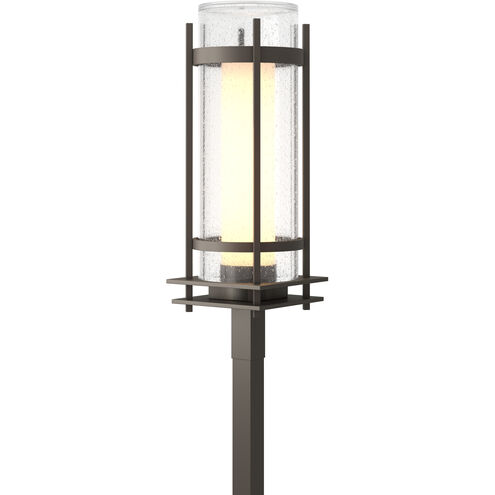 Torch 1 Light 22.25 inch Coastal Dark Smoke Outdoor Post Light