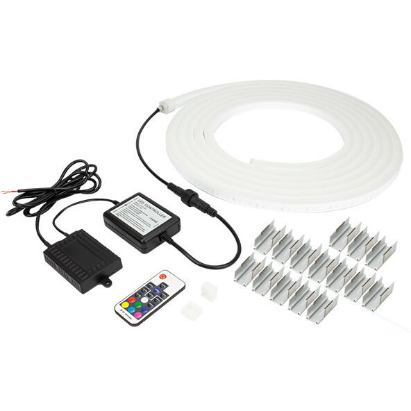 Neon Black Linear Lighting