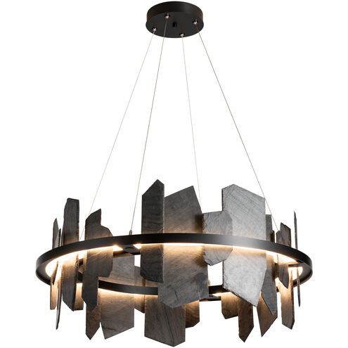 Ardesia LED 38 inch Black Pendant Ceiling Light
