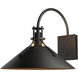 Henry 1 Light 12.8 inch Coastal Oil Rubbed Bronze Outdoor Sconce, Large