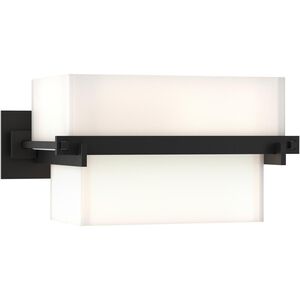 Kakomi 1 Light 9.8 inch Black Sconce Wall Light
