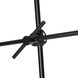 Vertex 83.1 inch 60 watt Black and Sterling Floor Lamp Portable Light in Black/Sterling