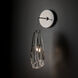 Luma 1 Light 5.5 inch Sterling Sconce Wall Light, Low Voltage