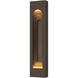 Art + Alchemy Procession Arch 2 Light 40 inch Coastal Bronze with Coastal Dark Smoke Outdoor Wall Light in Coastal Bronze/Coastal Dark Smoke