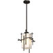 Tura 1 Light 9.4 inch Coastal White Outdoor Pendant in Opal