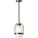 Alcove 1 Light 7.8 inch Coastal White Outdoor Pendant in Frosted
