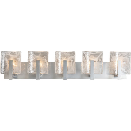 Arc 5 Light 37 inch Sterling Bath Sconce Wall Light