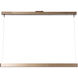 Art + Alchemy Fold LED 1.4 inch Soft Gold Pendant Ceiling Light