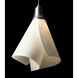 Mobius 1 Light 7.3 inch Sterling Mini Pendant Ceiling Light