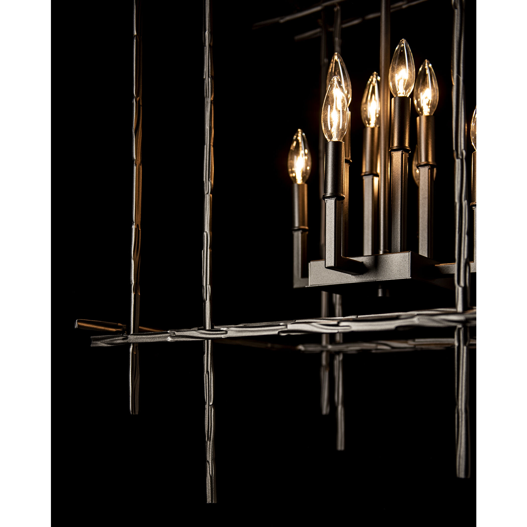 Tura 8 Light 28 inch Oil Rubbed Bronze Chandelier Ceiling Light, Large