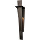 Linea 4 Light 41.3 inch Coastal Oil Rubbed Bronze Outdoor Wall Sconce