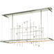 Spring LED 53.4 inch Sterling Pendant Ceiling Light