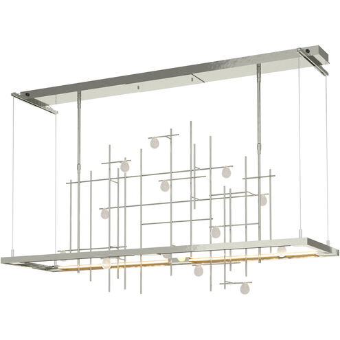 Spring LED 53.4 inch Sterling Pendant Ceiling Light