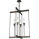 Lilium 4 Light 24.1 inch Natural Iron Chandelier Ceiling Light