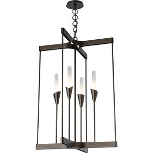 Lilium 4 Light 24.1 inch Ink Chandelier Ceiling Light