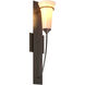 Banded 1 Light 4.25 inch Oil Rubbed Bronze Wall Torch Sconce Wall Light
