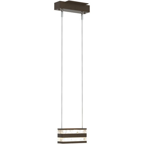 Art + Alchemy Stacks LED 2 inch Bronze Pendant Ceiling Light