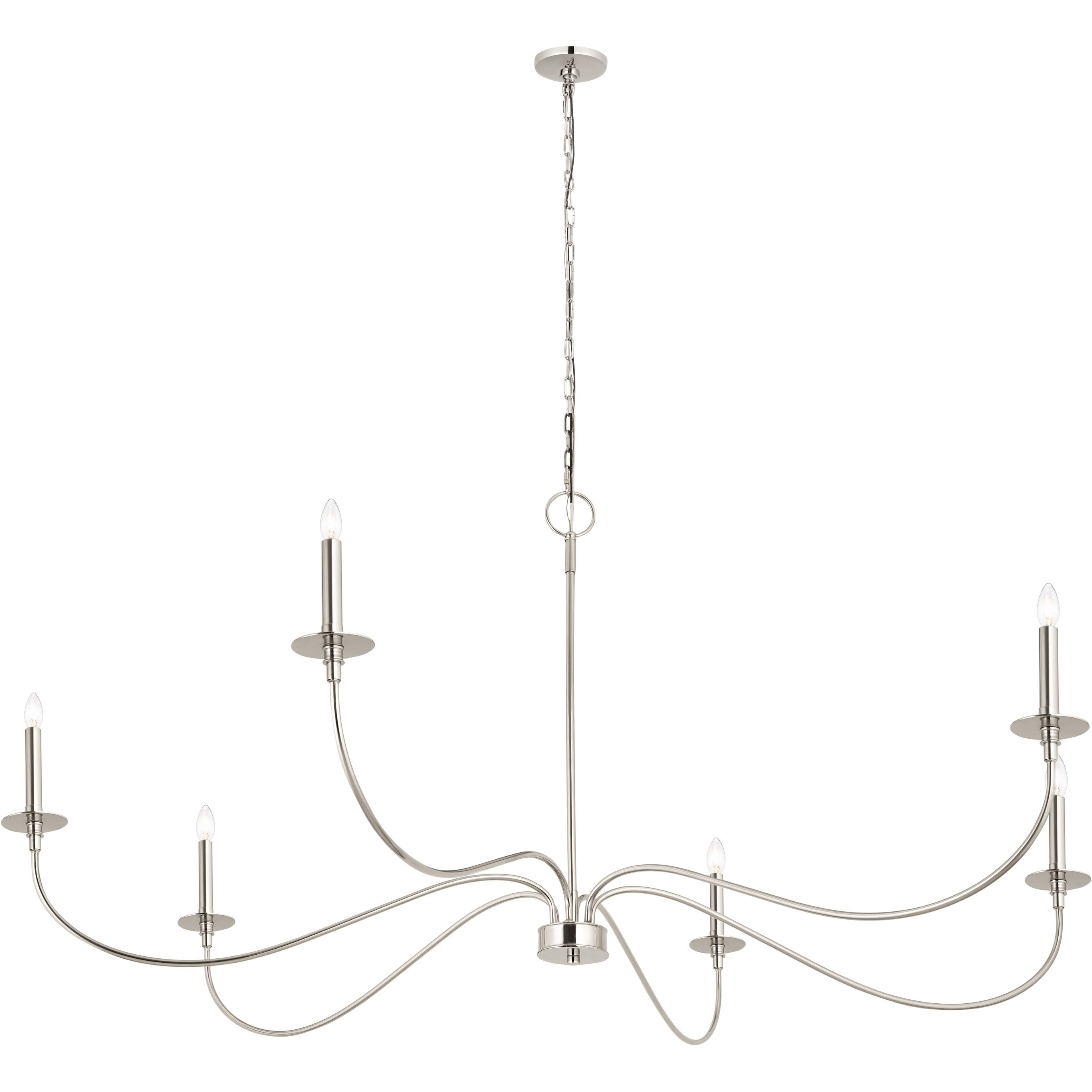 Arrington 6 Light 63.00 inch Chandelier