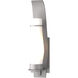 Sea Coast 1 Light 18.6 inch Coastal Burnished Steel Outdoor Sconce in Opal