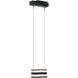 Art + Alchemy Stacks LED 5.7 inch Black Pendant Ceiling Light - Open Box