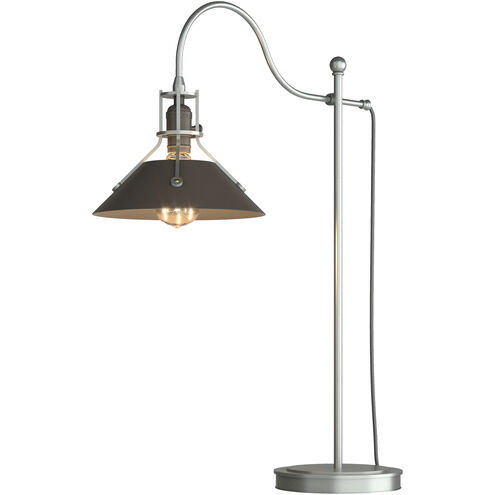 Henry 27.1 inch 60 watt Vintage Platinum and Dark Smoke Table Lamp Portable Light in Vintage Platinum/Dark Smoke