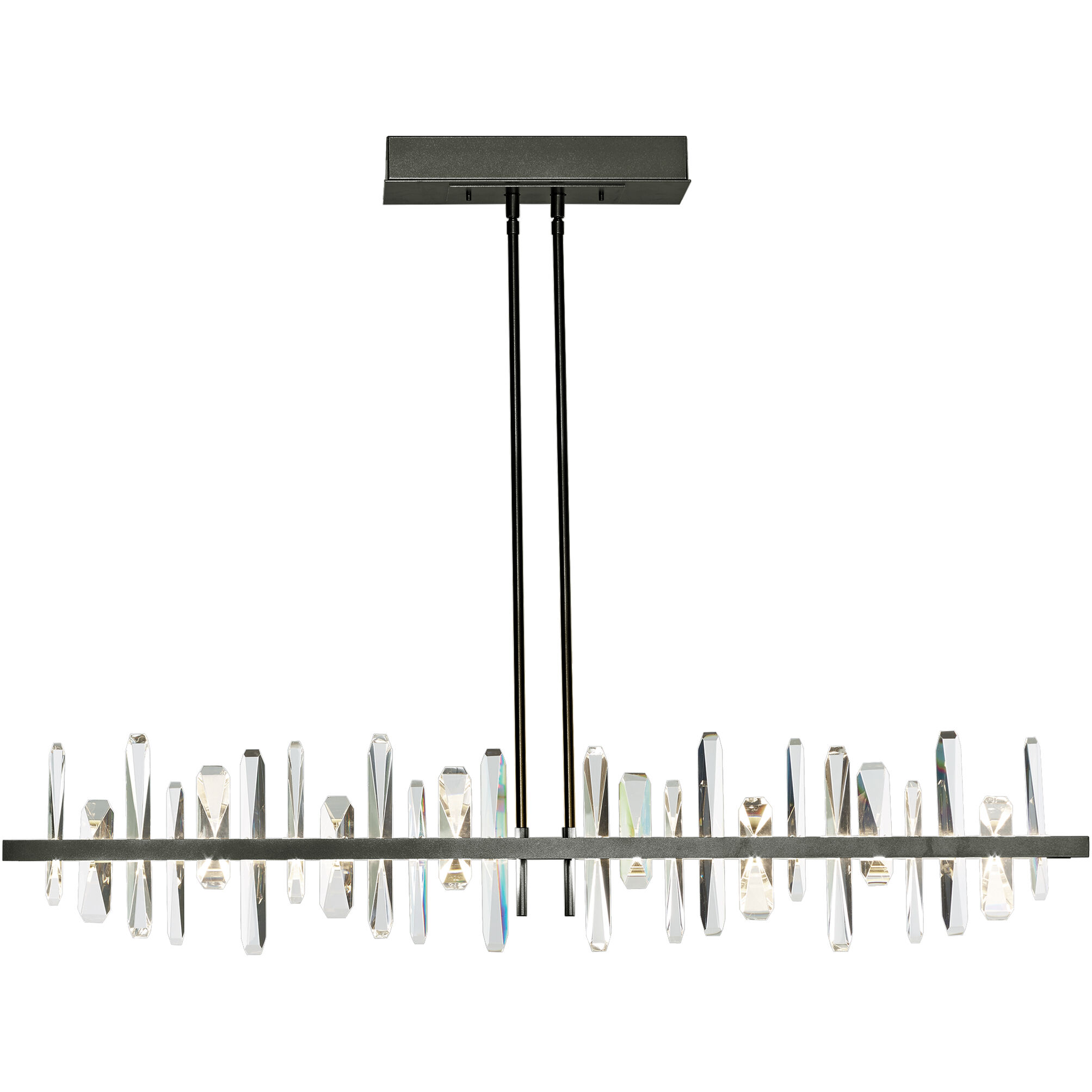 Solitude LED 51.9 inch White Pendant Ceiling Light, Large