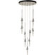 Lilium 9 Light 20.5 inch Sterling Pendant Ceiling Light, Standard