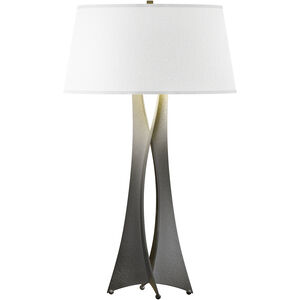 Moreau 33.4 inch 150 watt Natural Iron Table Lamp Portable Light in Flax, Tall