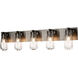 Eos 5 Light 36.5 inch Oil Rubbed Bronze Bath Sconce Wall Light - Open Box