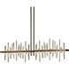 Cityscape LED 51.9 inch Bronze/Soft Gold Pendant Ceiling Light, Large