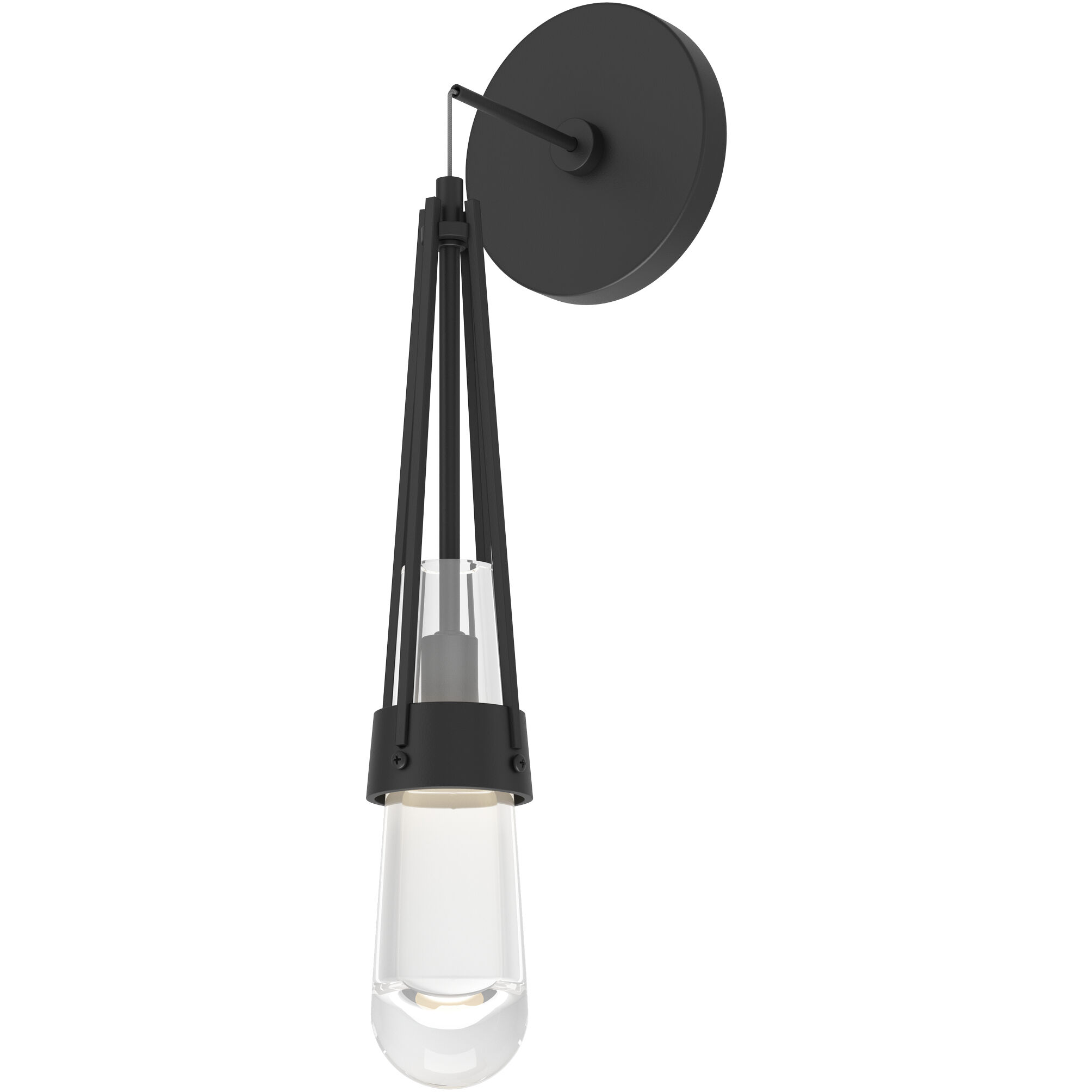 Link 1 Light 5.5 inch Black Sconce Wall Light, Low Voltage