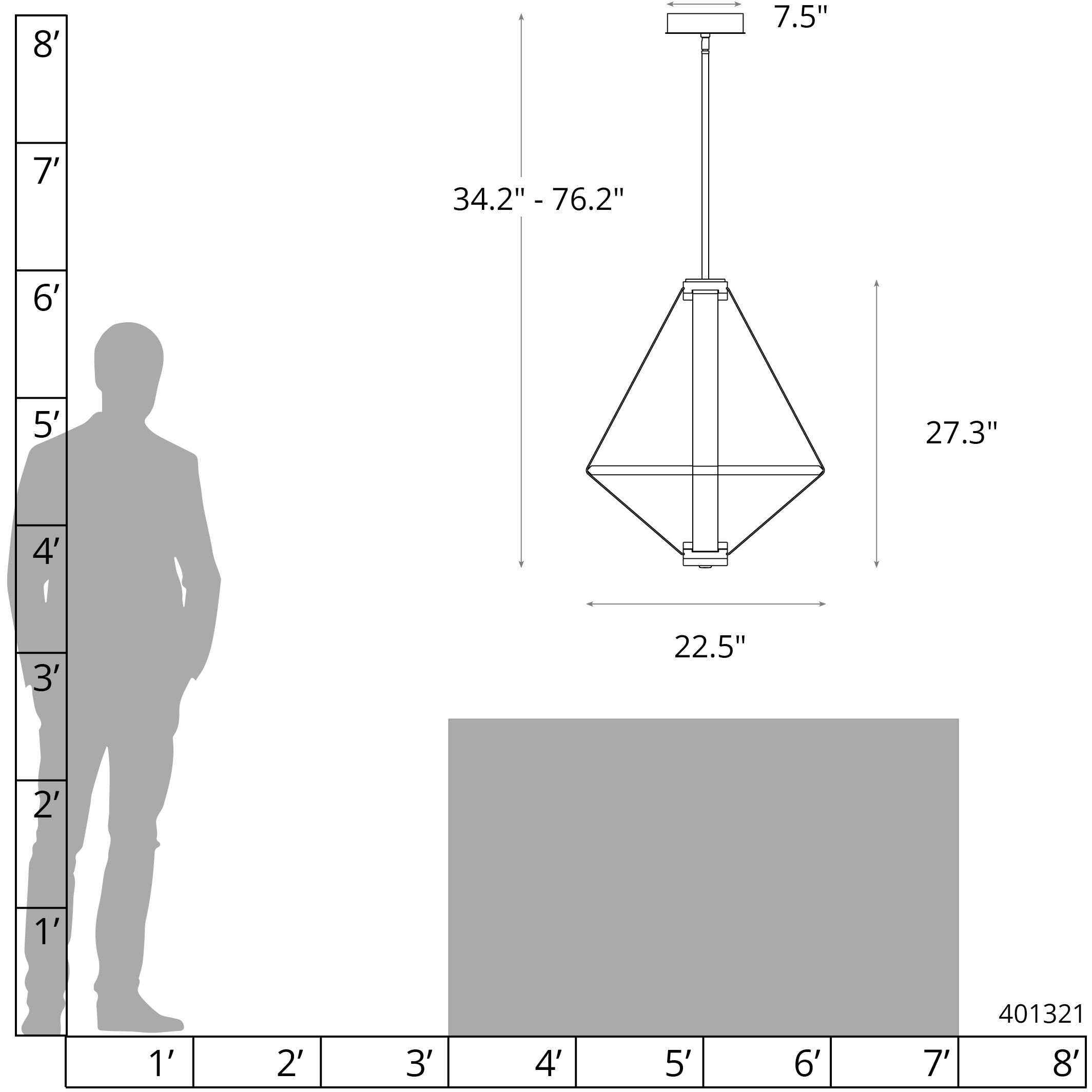 Art & Alchemy Aspen LED 22.5 inch White Pendant Ceiling Light in Black Leather with Alabaster