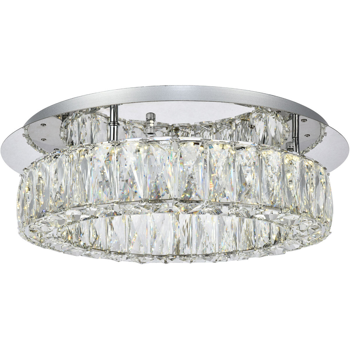 Monroe 1 Light 17.70 inch Flush Mount