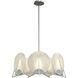 Callisto 7 Light 28.1 inch Vintage Platinum Pendant Ceiling Light