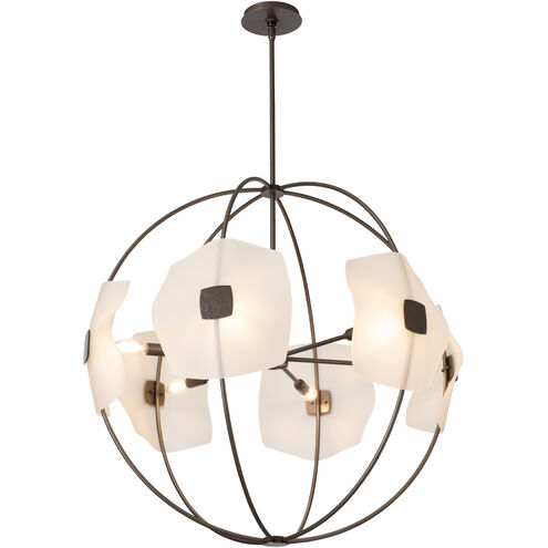 Astra 6 Light 31.7 inch Dark Smoke Pendant Ceiling Light, Small