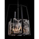 Arc 4 Light 18.7 inch Black Pendant Ceiling Light