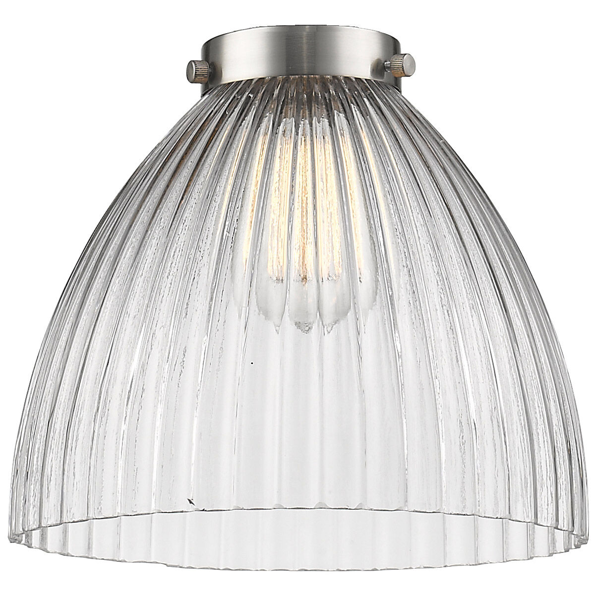 Seneca Falls Clear Halophane Glass