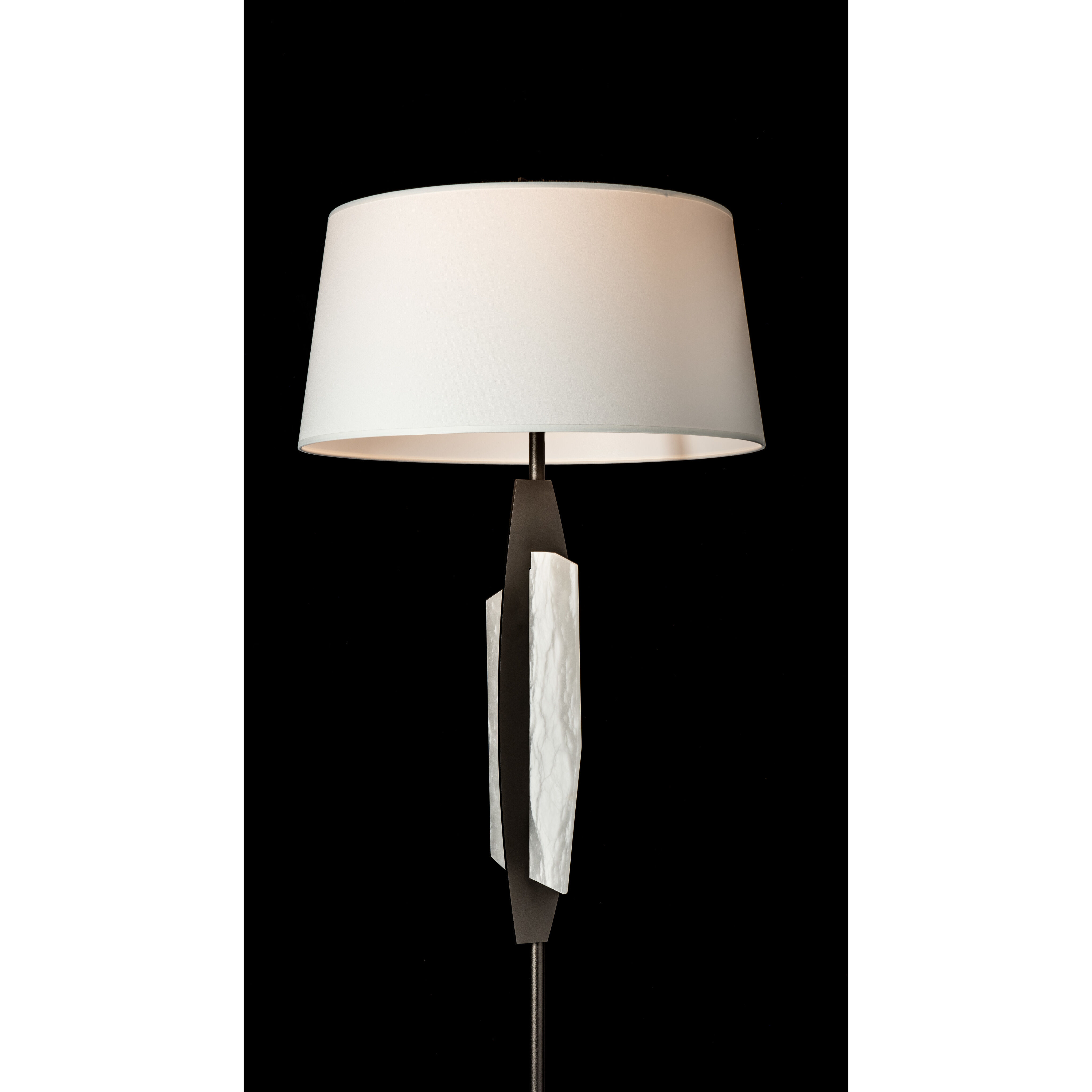 Volterra 73.6 inch 60.00 watt Vintage Platinum Floor Lamp Portable Light