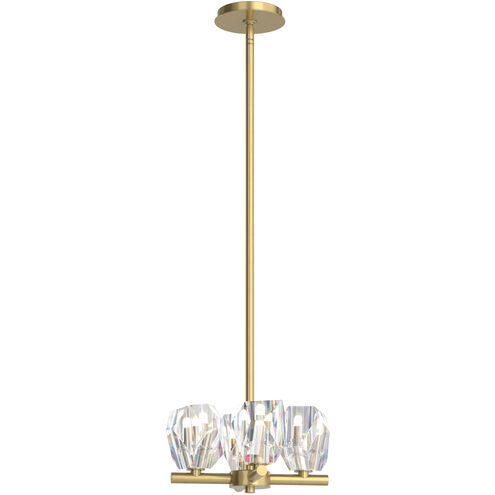 Gatsby 4 Light 11.6 inch Modern Brass Semi-Flush/Pendant Ceiling Light