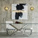 Solstice LED 35.8 inch Soft Gold Pendant Ceiling Light