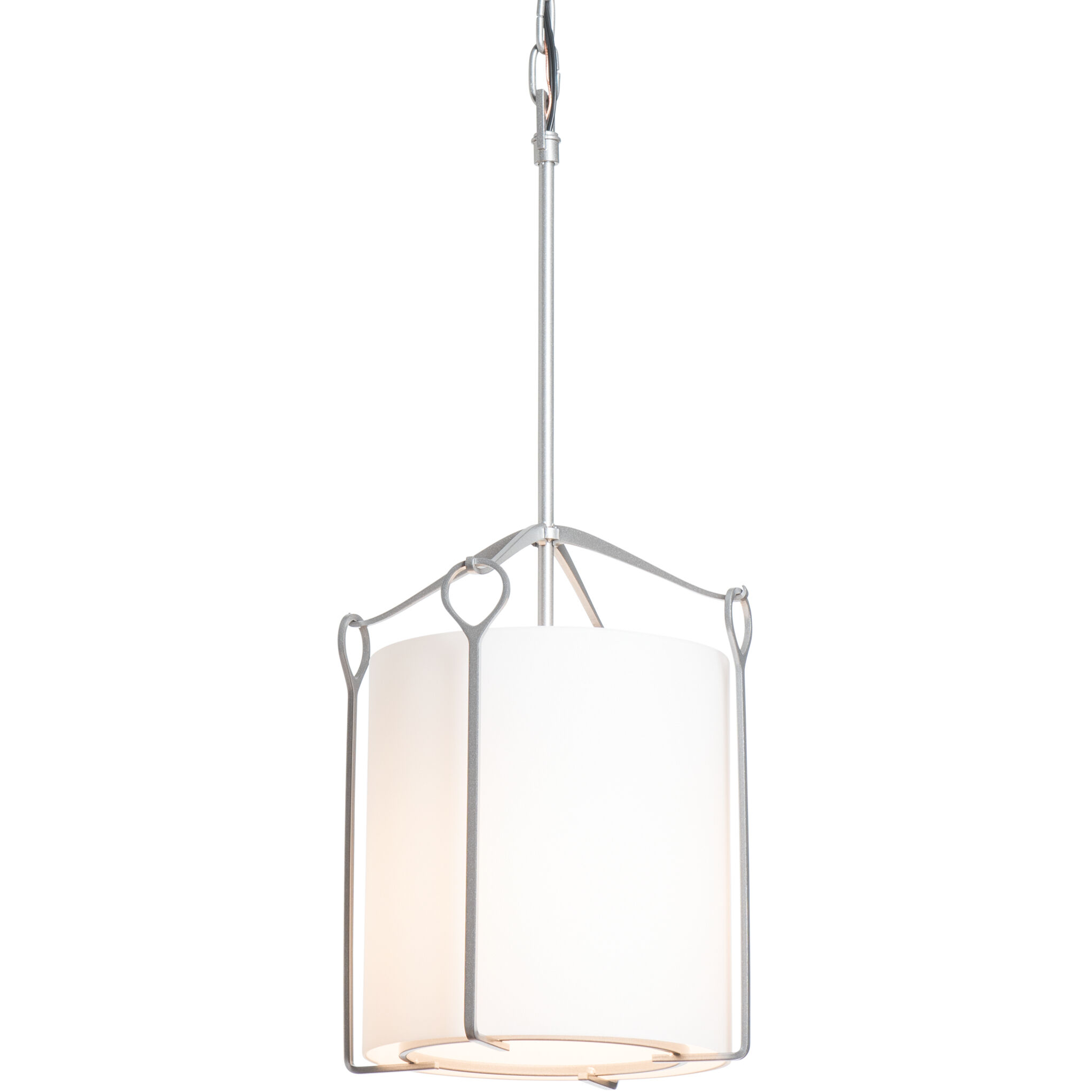 Bow 1 Light 9.8 inch Vintage Platinum Mini Pendant Ceiling Light, Tall - Open Box
