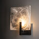 Arc 1 Light 10.1 inch Black Bath Sconce Wall Light, Large