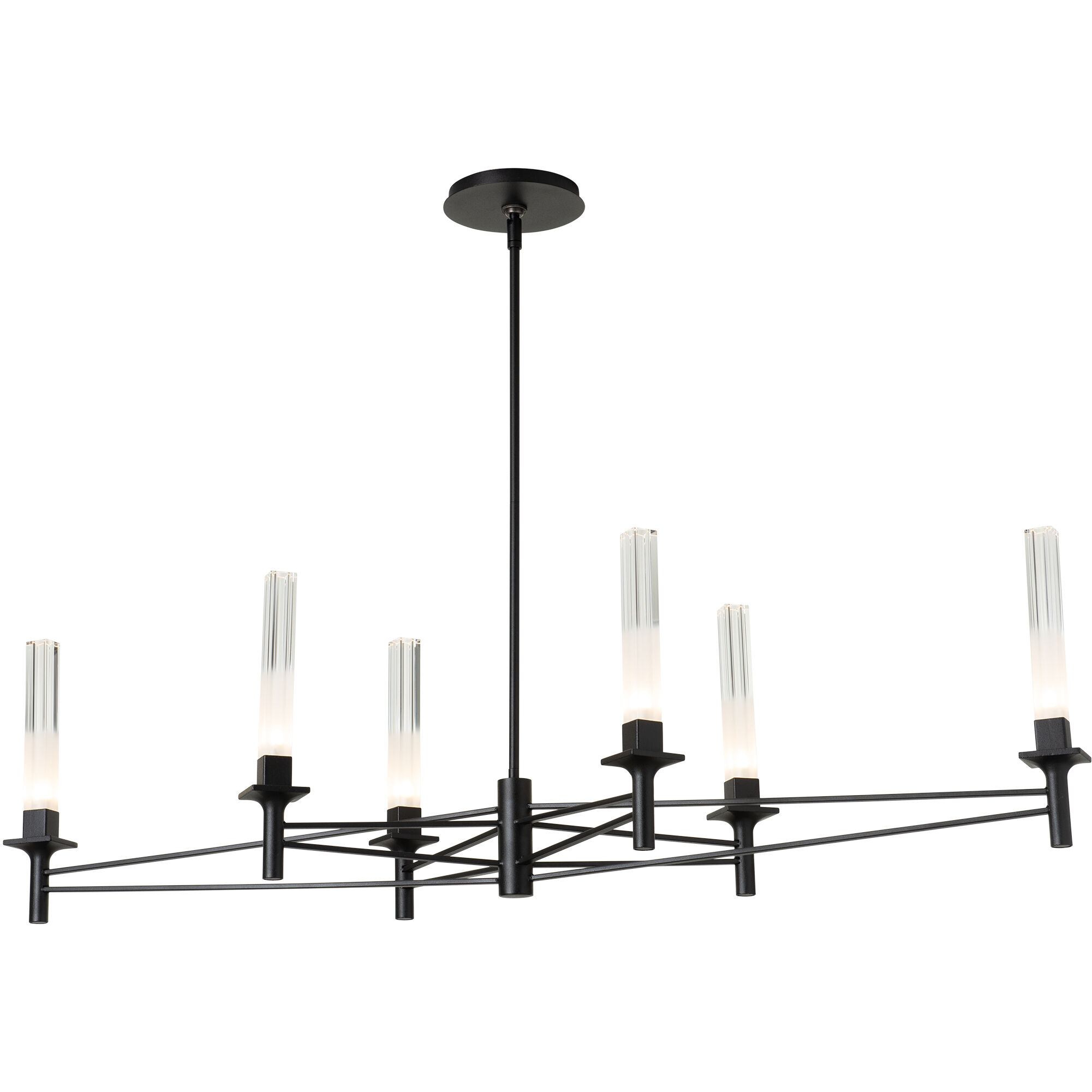 Truss 6 Light 49.50 inch Island Light