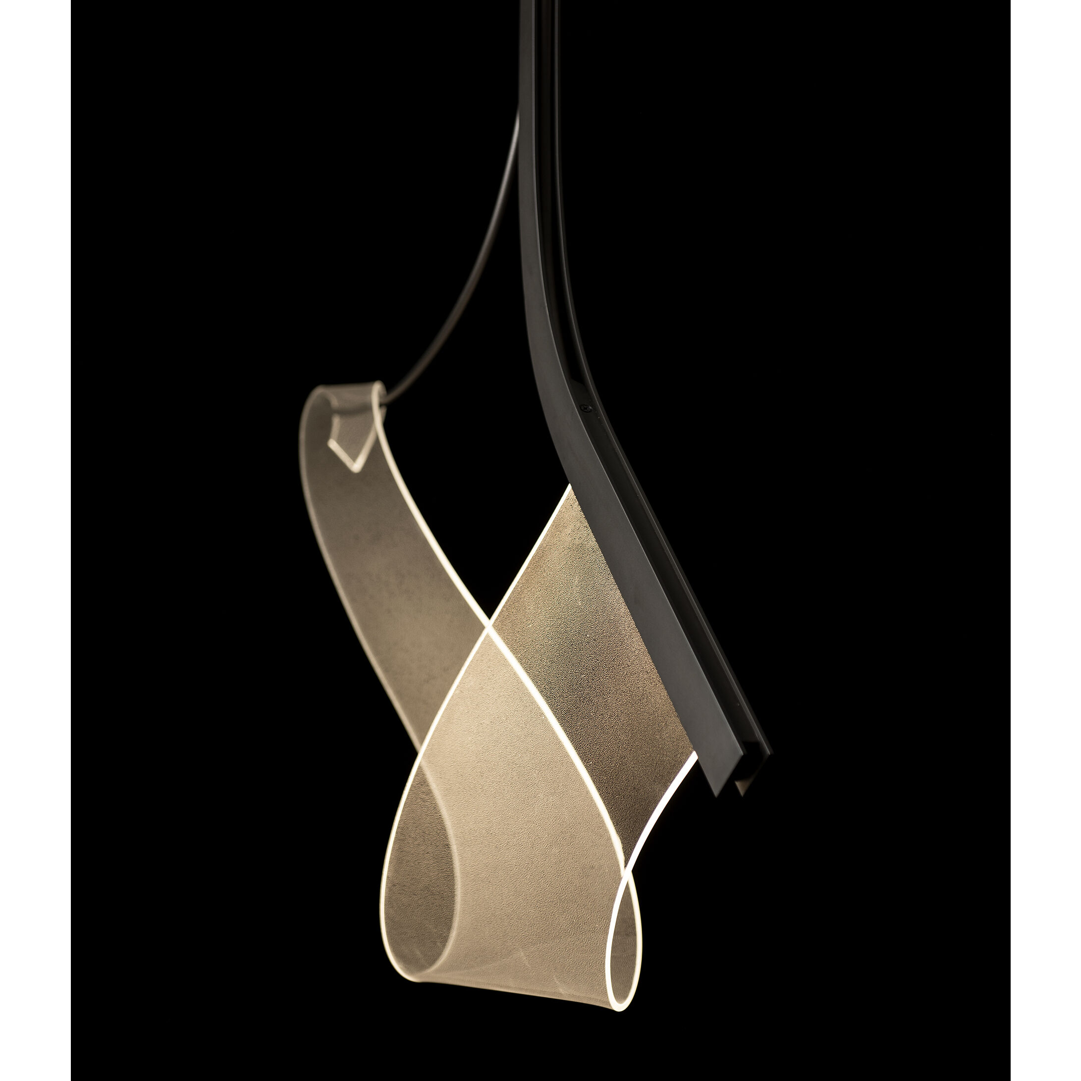 Sling LED 34.2 inch Dark Smoke Pendant Ceiling Light