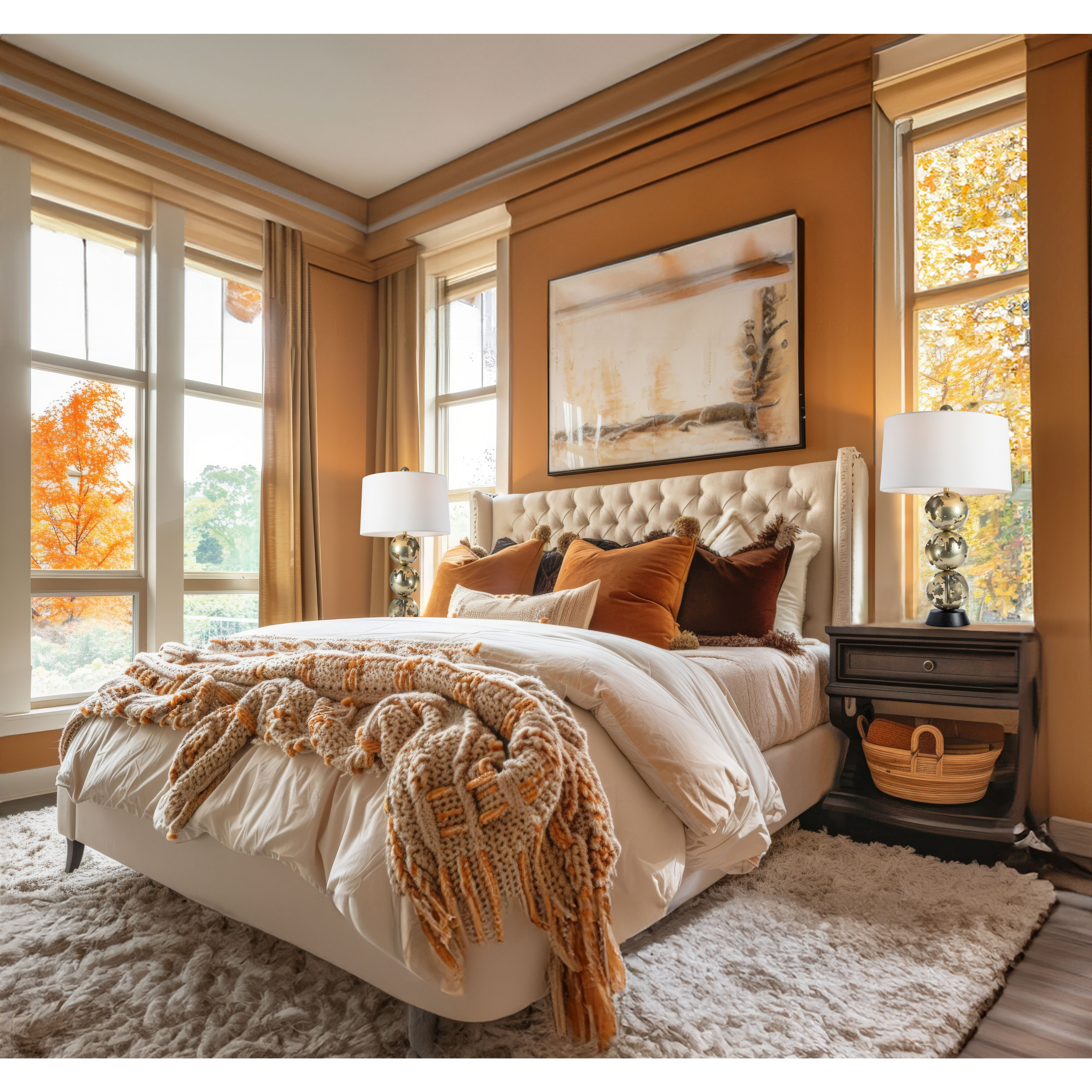 Pangea 32.6 inch 60 watt Modern Brass and Black Table Lamp Portable Light in Modern Brass/Black