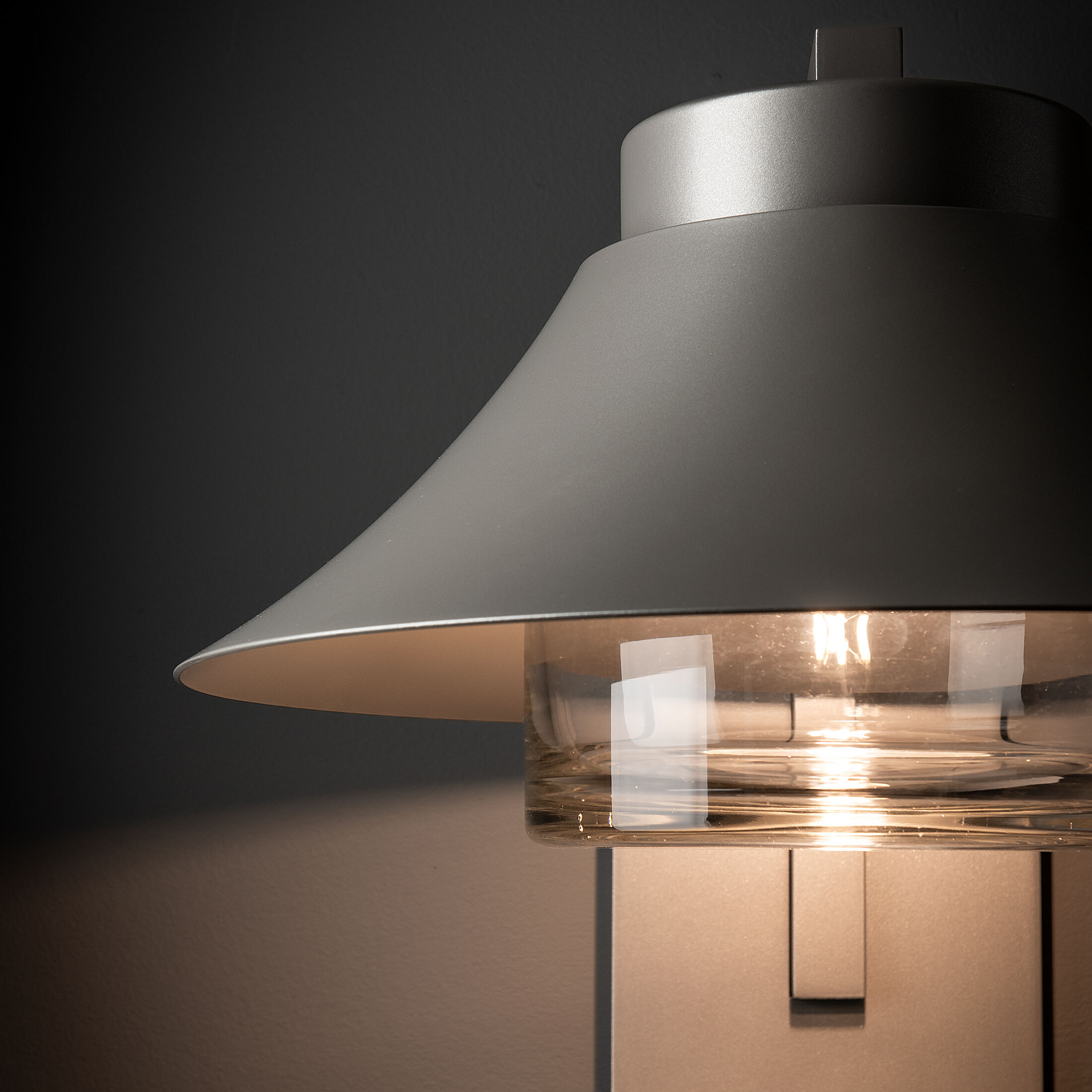 Stowe 1 Light 12.8 inch Coastal Burnished Steel Outdoor Wall Sconce