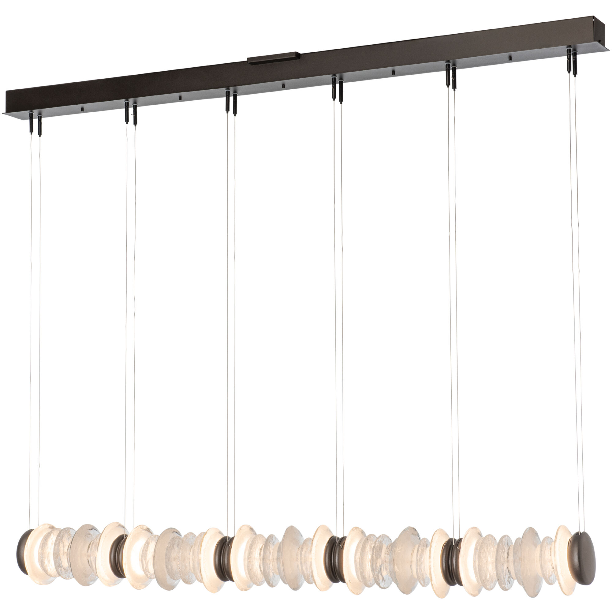 Cairn Linear Pendant Ceiling Light in Oil Rubbed Bronze
