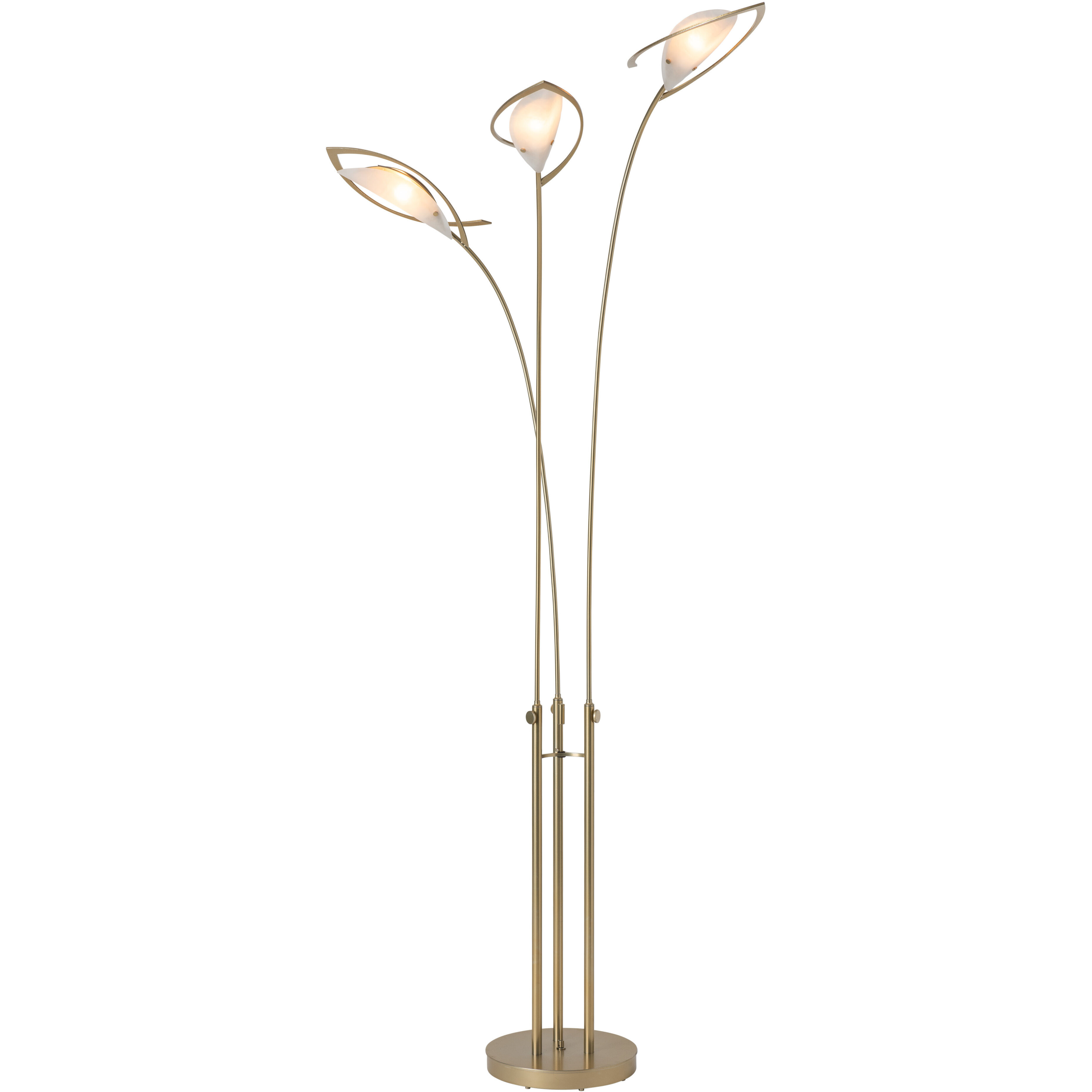 Aerial 79.4 inch 60.00 watt Soft Gold Torchiere Portable Light