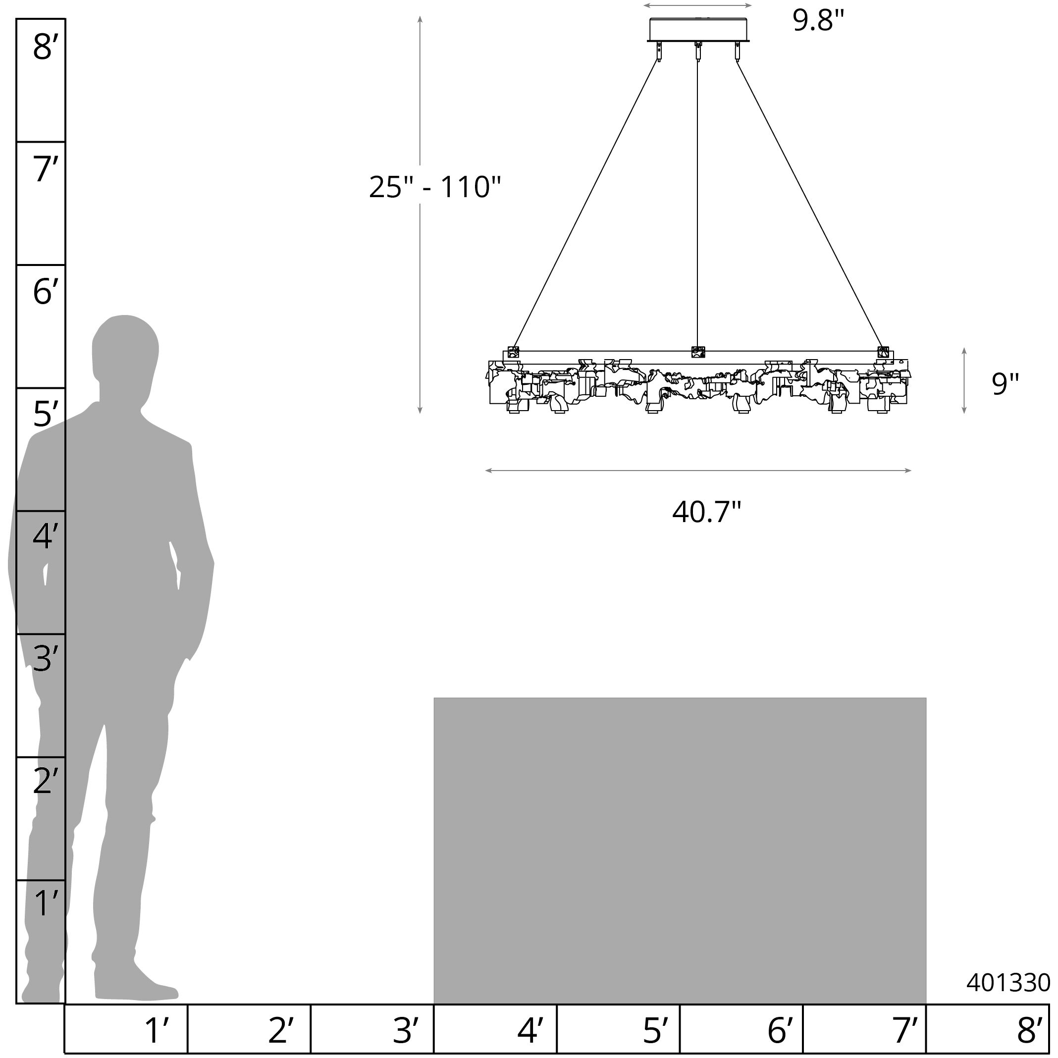 Coral LED 40.7 inch White Ring Pendant Ceiling Light, Art & Alchemy